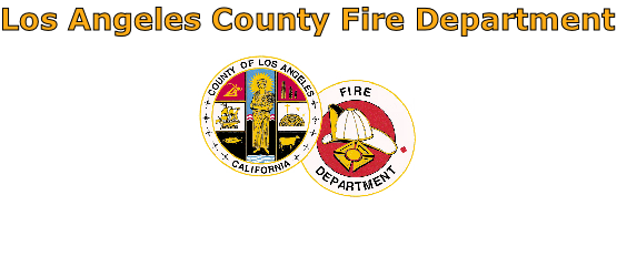 Los Angeles County Fire Department









Region 3 - East Operations Bureau

Division IV - South County / Battalion 9