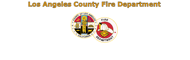 Los Angeles County Fire Department









Region 1 - North Operations Bureau - OEM

Division III  - Crescenta Valley - Santa Clarita Valley / Battalion 22
