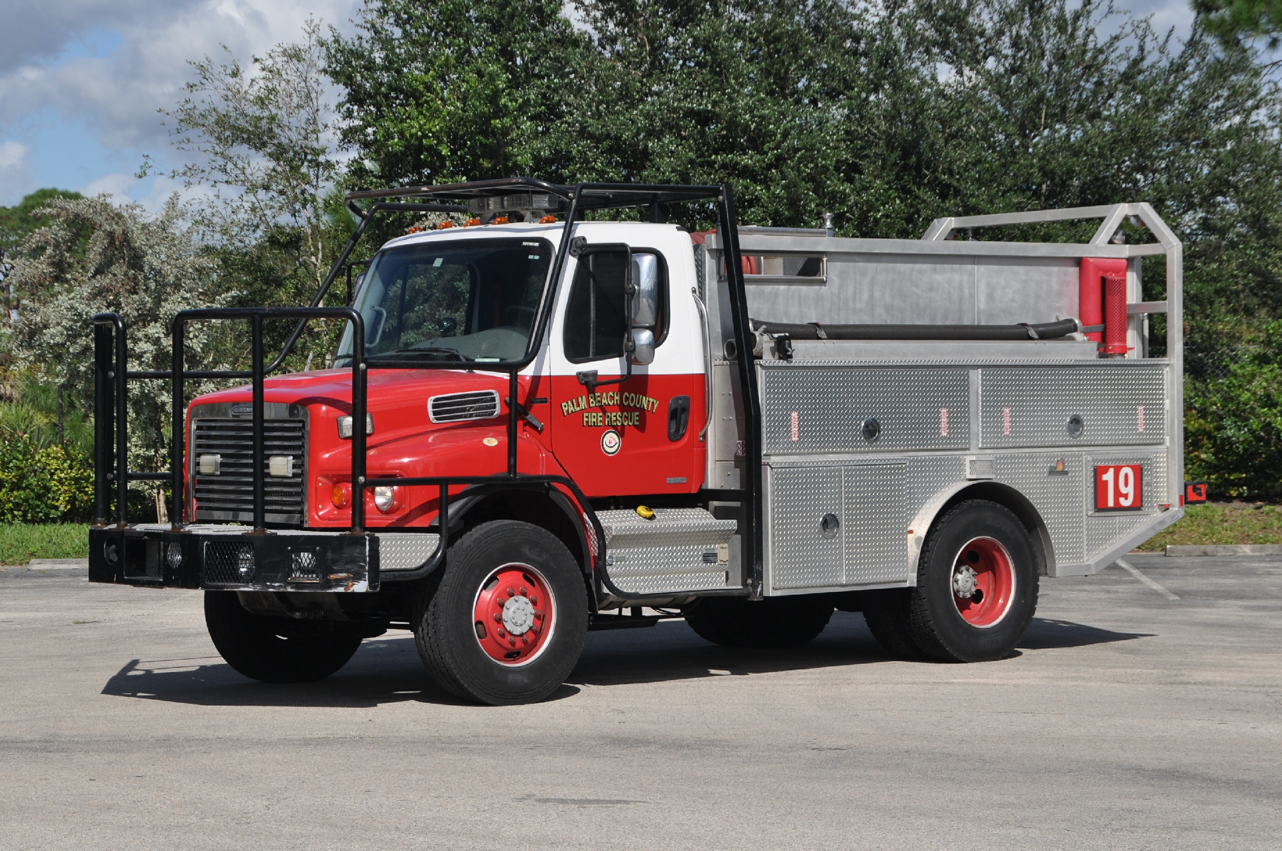 FL Palm Beach County Fire Department Brush Tender