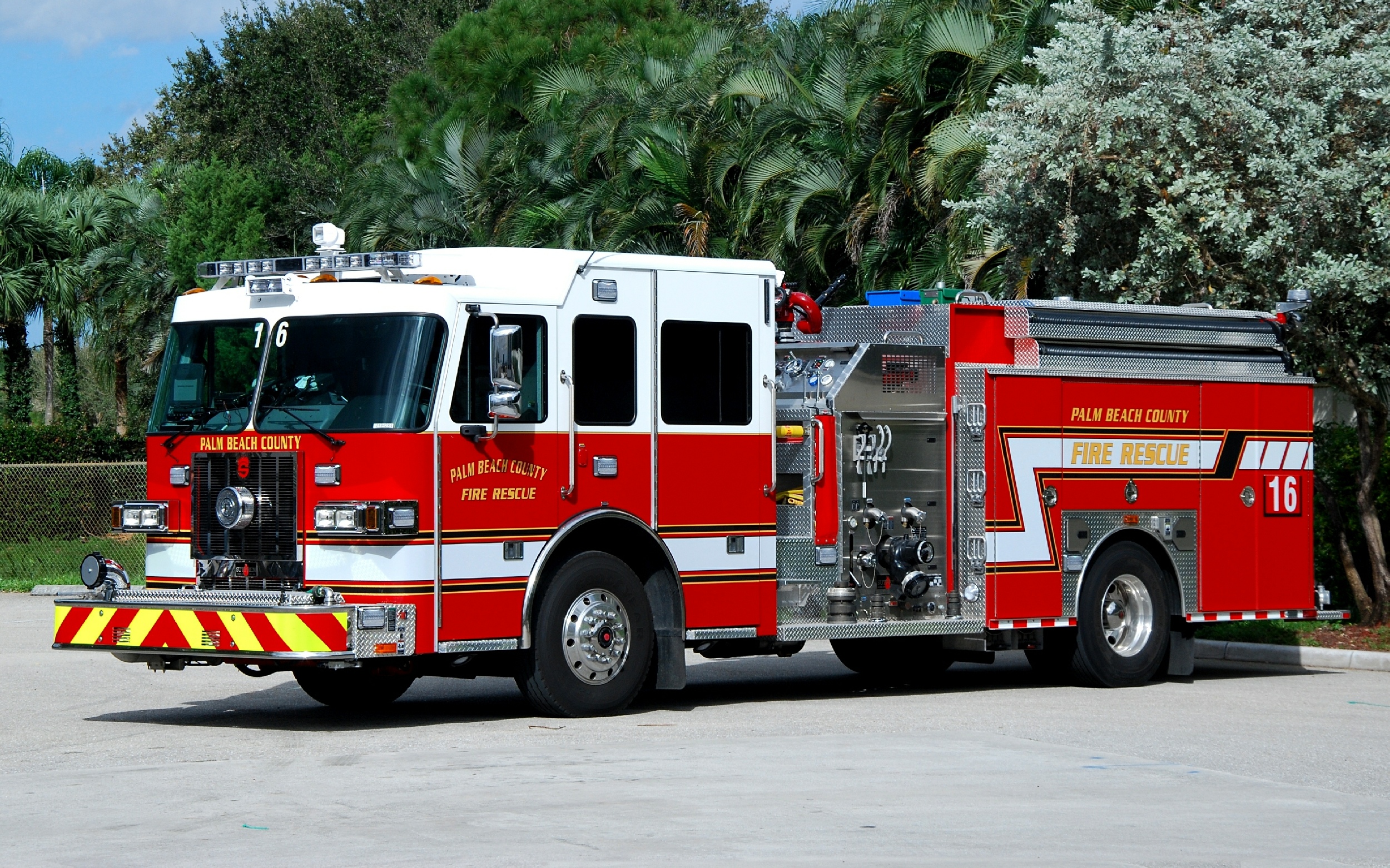 FL Palm Beach County Fire Department Engine Company