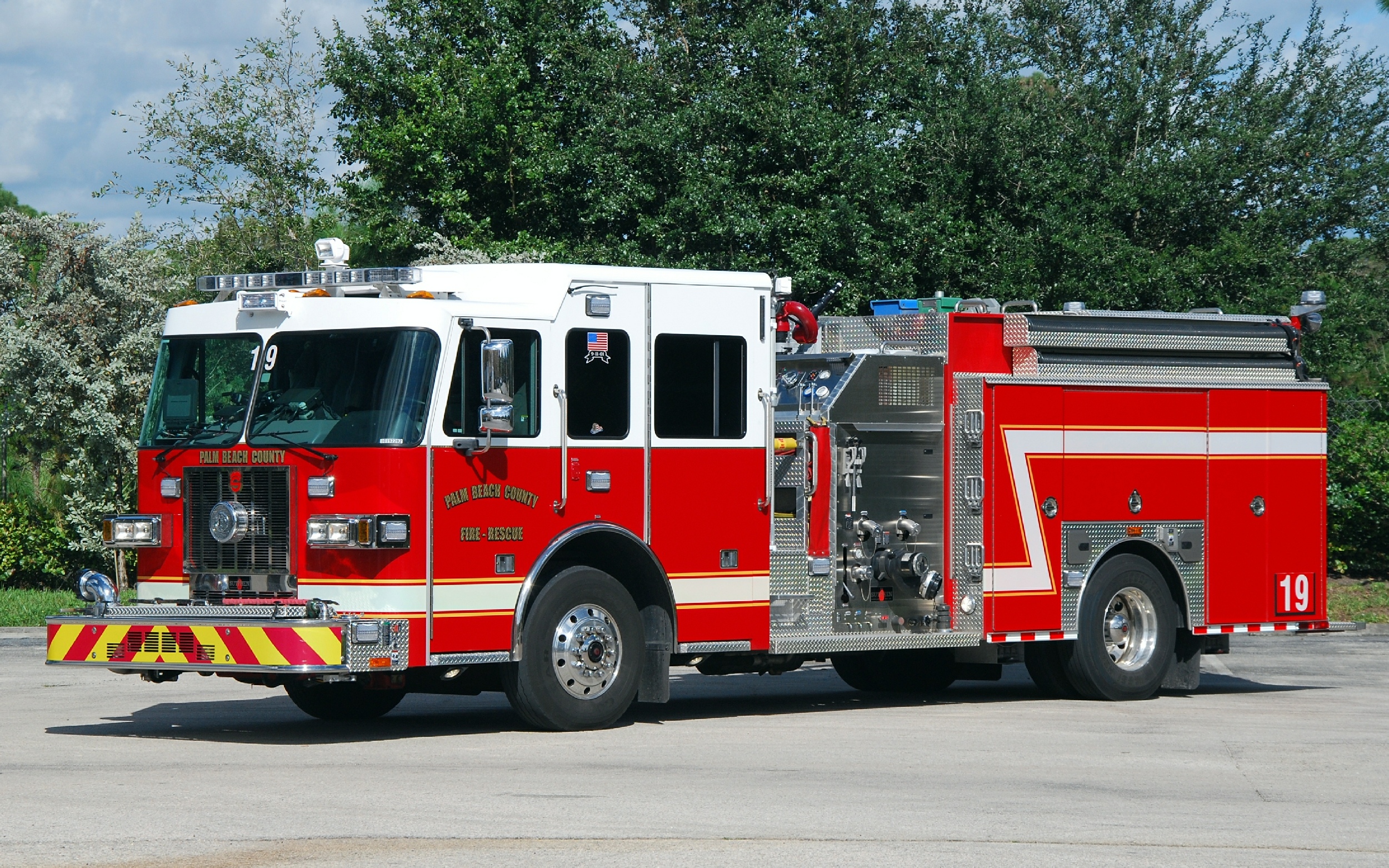 FL Palm Beach County Fire Department Engine Company