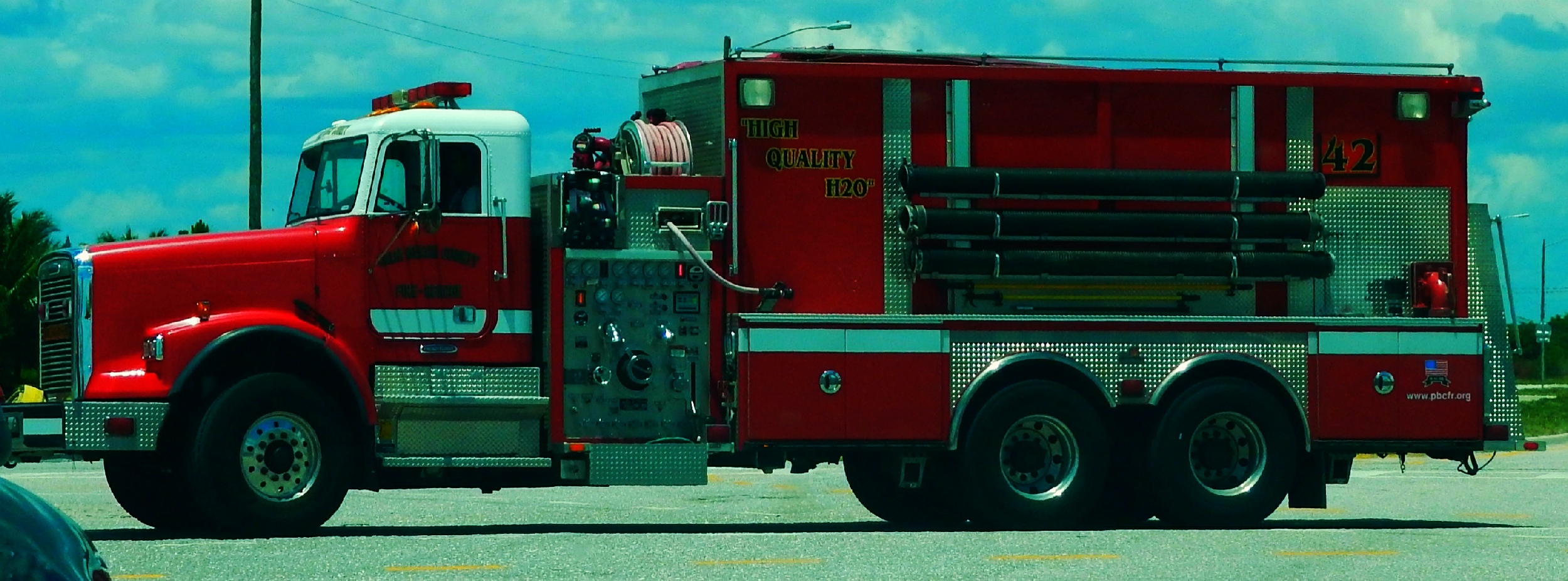 FL Palm Beach County Fire Department Brush Tender