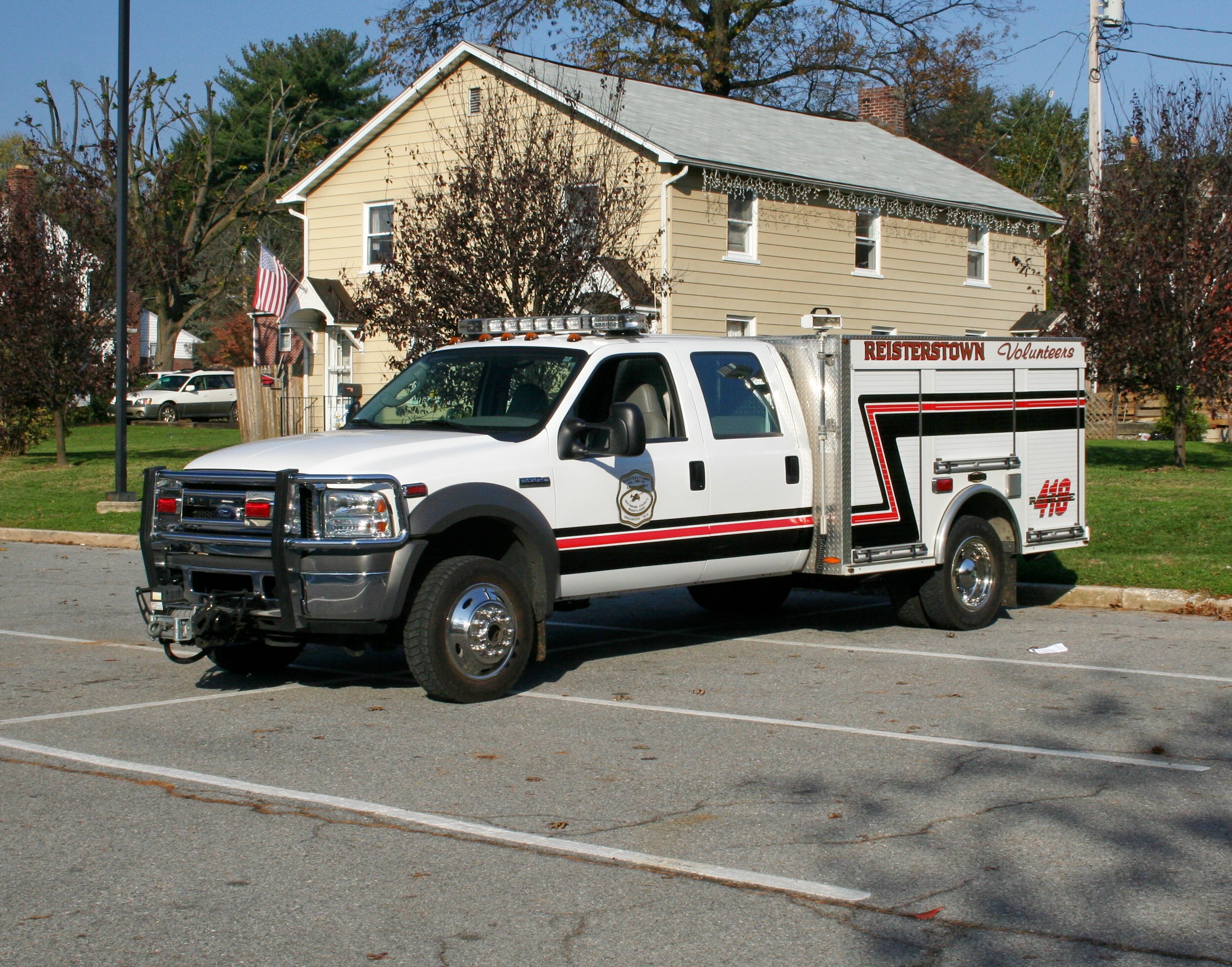 MD, Reisterstown Volunteer Fire Company 41