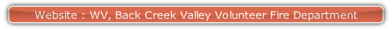 Website : WV, Back Creek Valley Volunteer Fire Department.