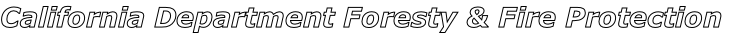 California Department Foresty & Fire Protection
