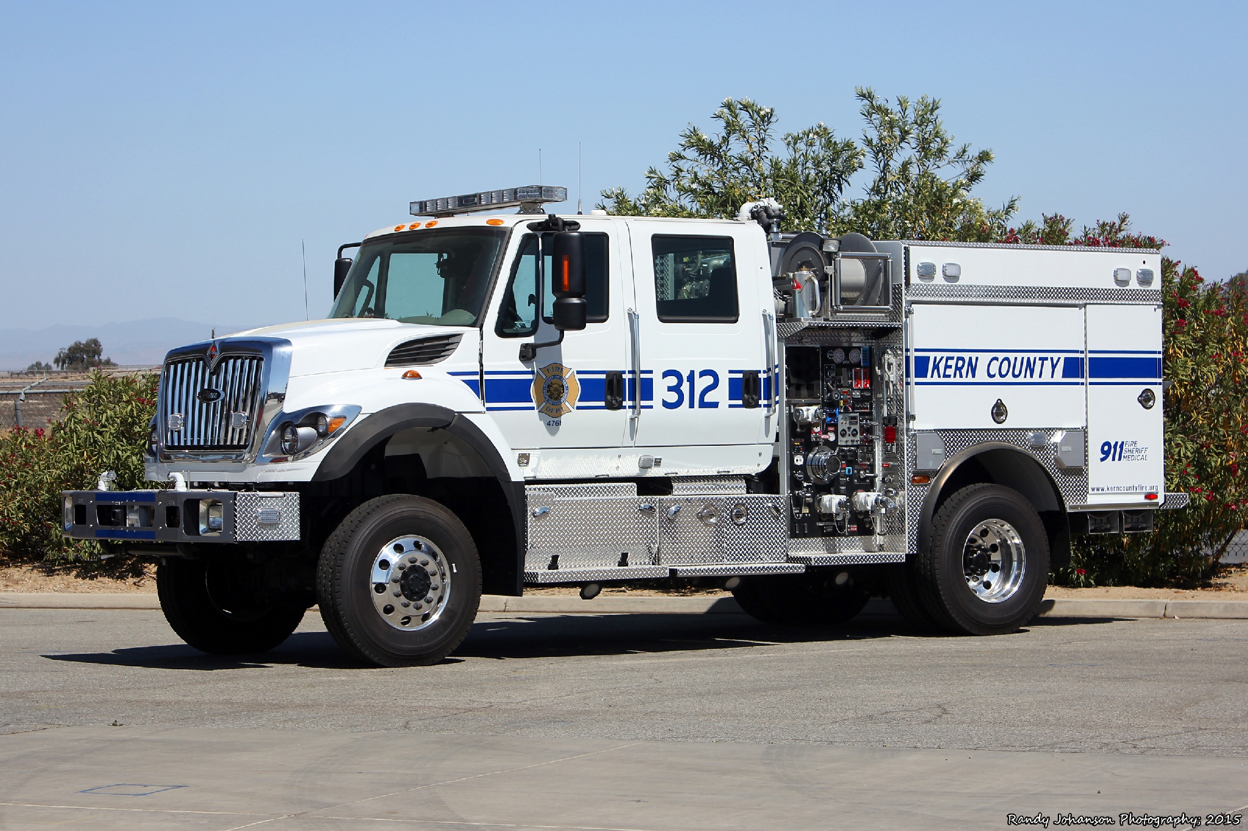CA, Kern County Fire Department Engine