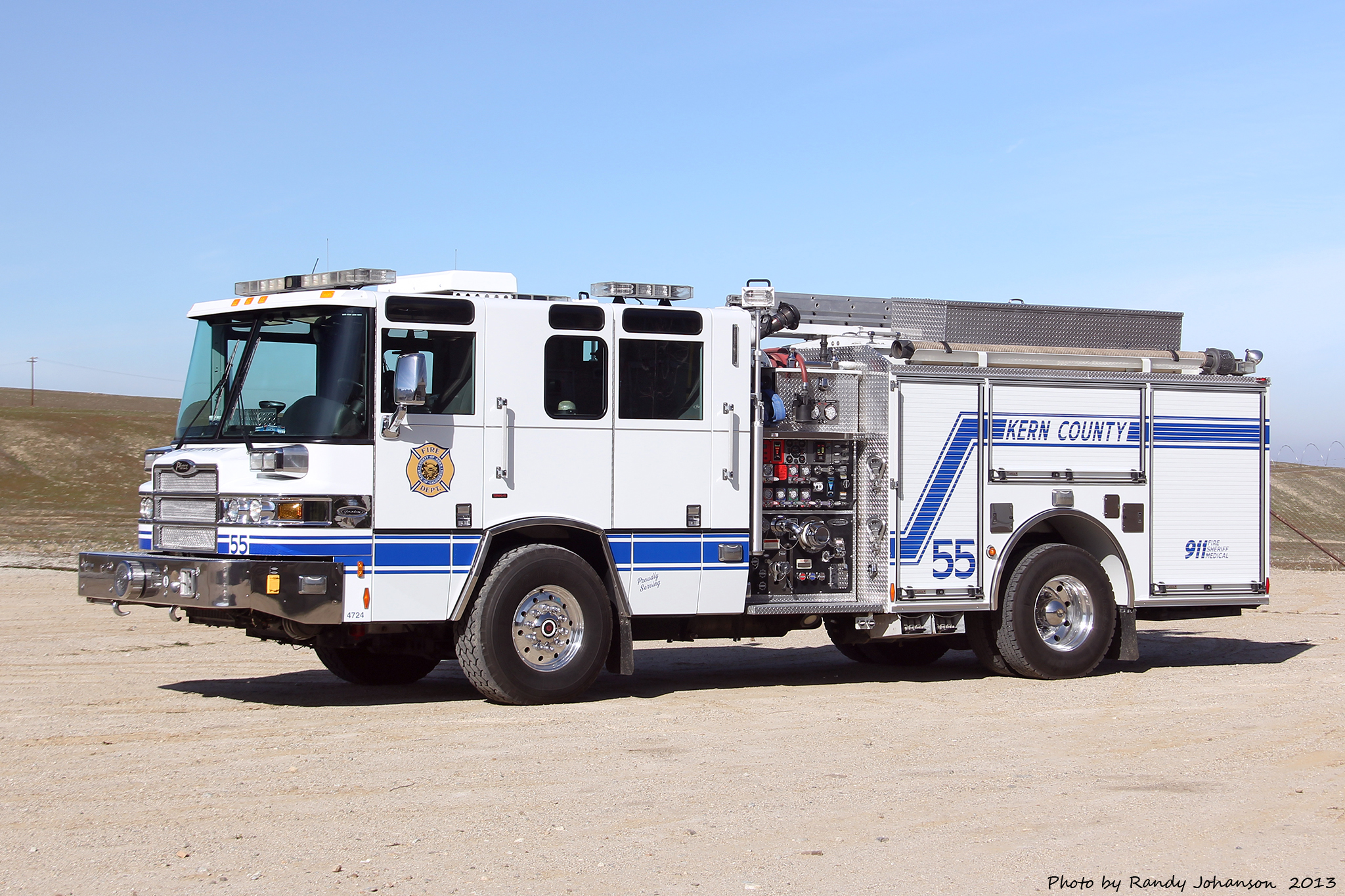 CA, Kern County Fire Department Engine