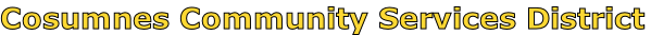 Cosumnes Community Services District