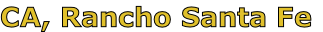 CA, Rancho Santa Fe