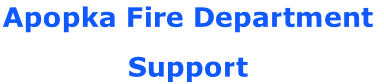 Apopka Fire Department

Support