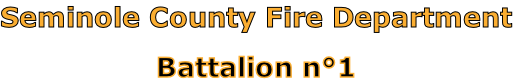 Seminole County Fire Department

Battalion n°1