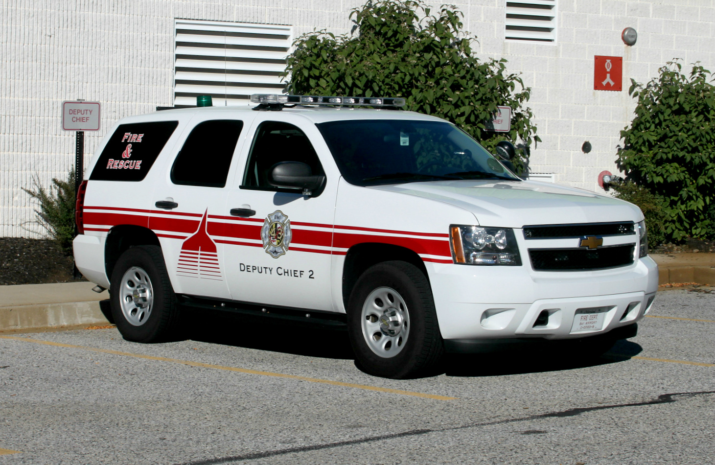 MD, BWI Fire Rescue Command Car