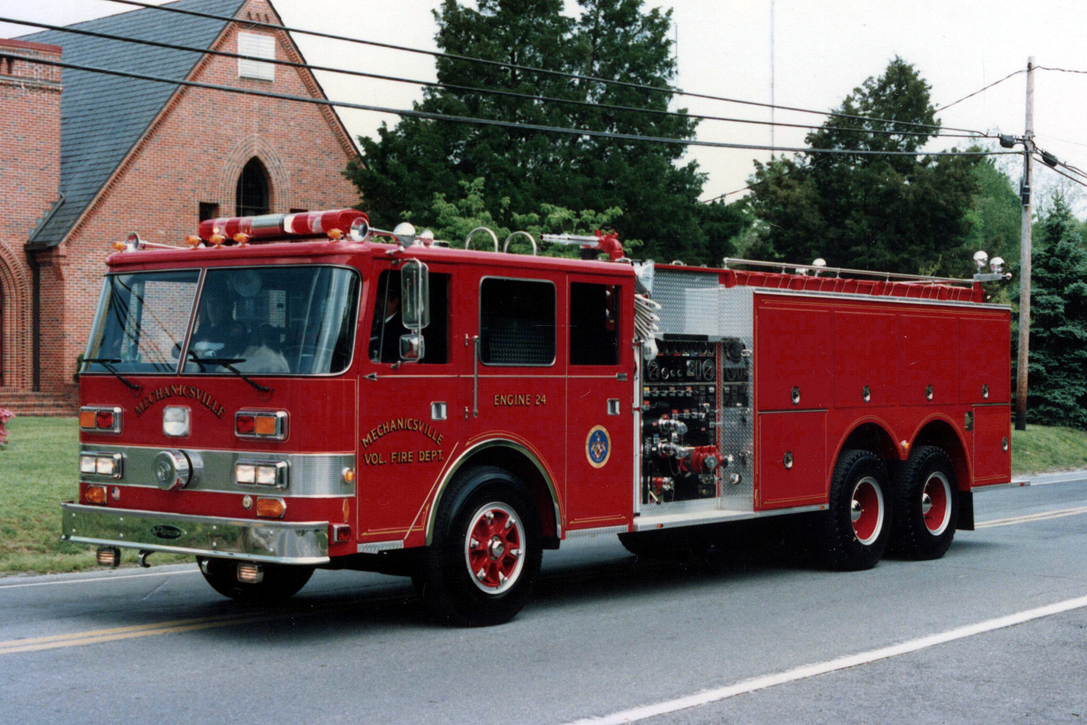 Morestone Fire Engine Mechanicsville Fire Department