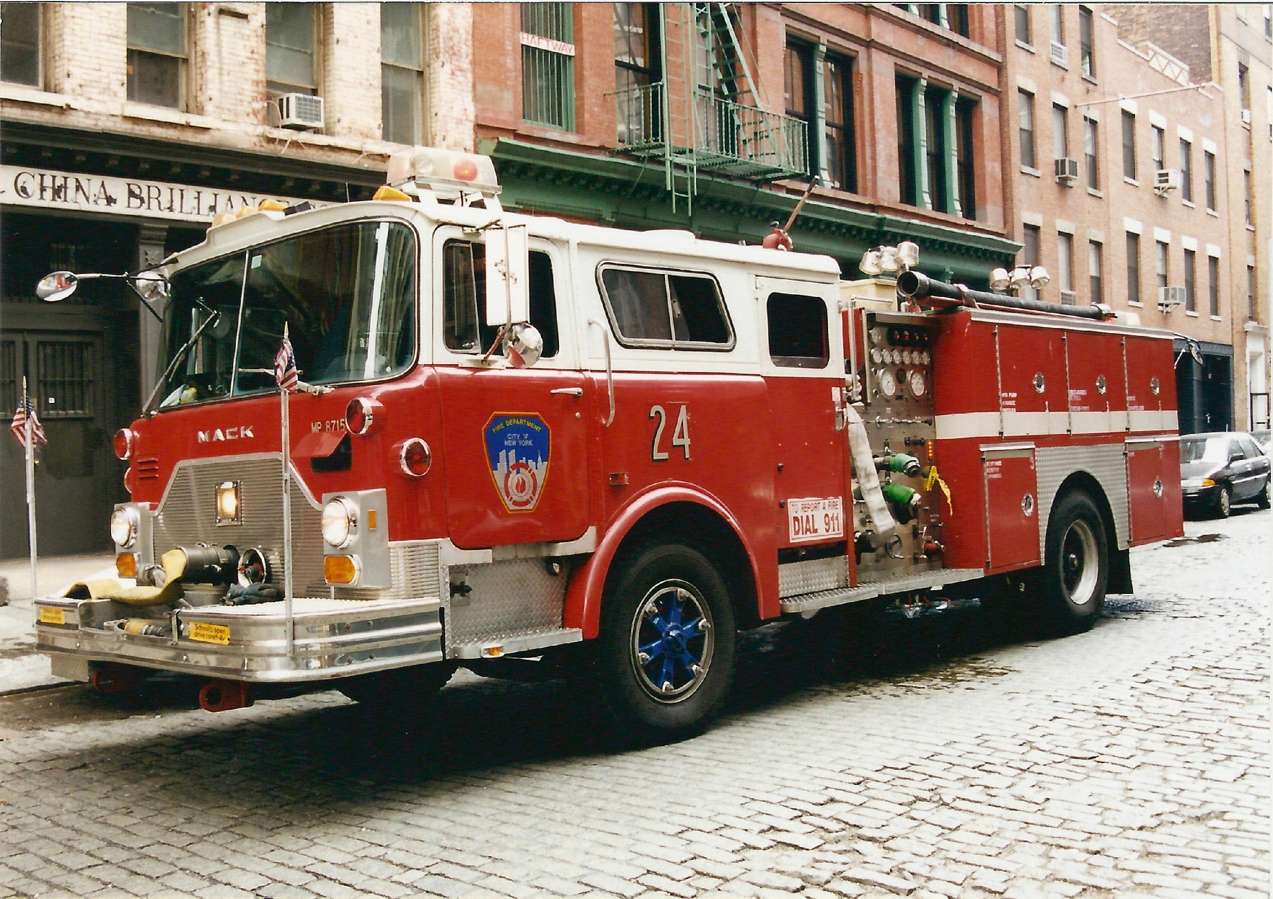 NY, FDNY Old Engine Company - 3
