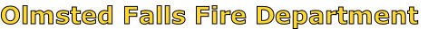 Olmsted Falls Fire Department