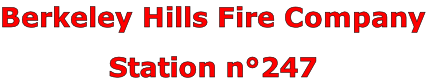 Berkeley Hills Fire Company

Station n°247