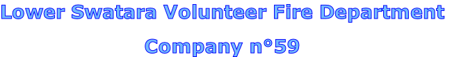 Lower Swatara Volunteer Fire Department

Company n°59