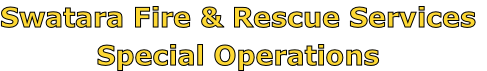 Swatara Fire & Rescue Services

Special Operations