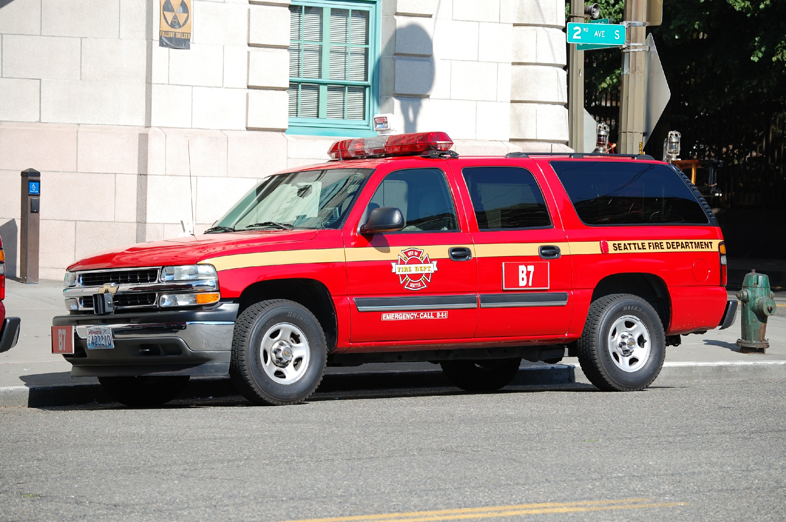 Seattle Fire Department : Command Car