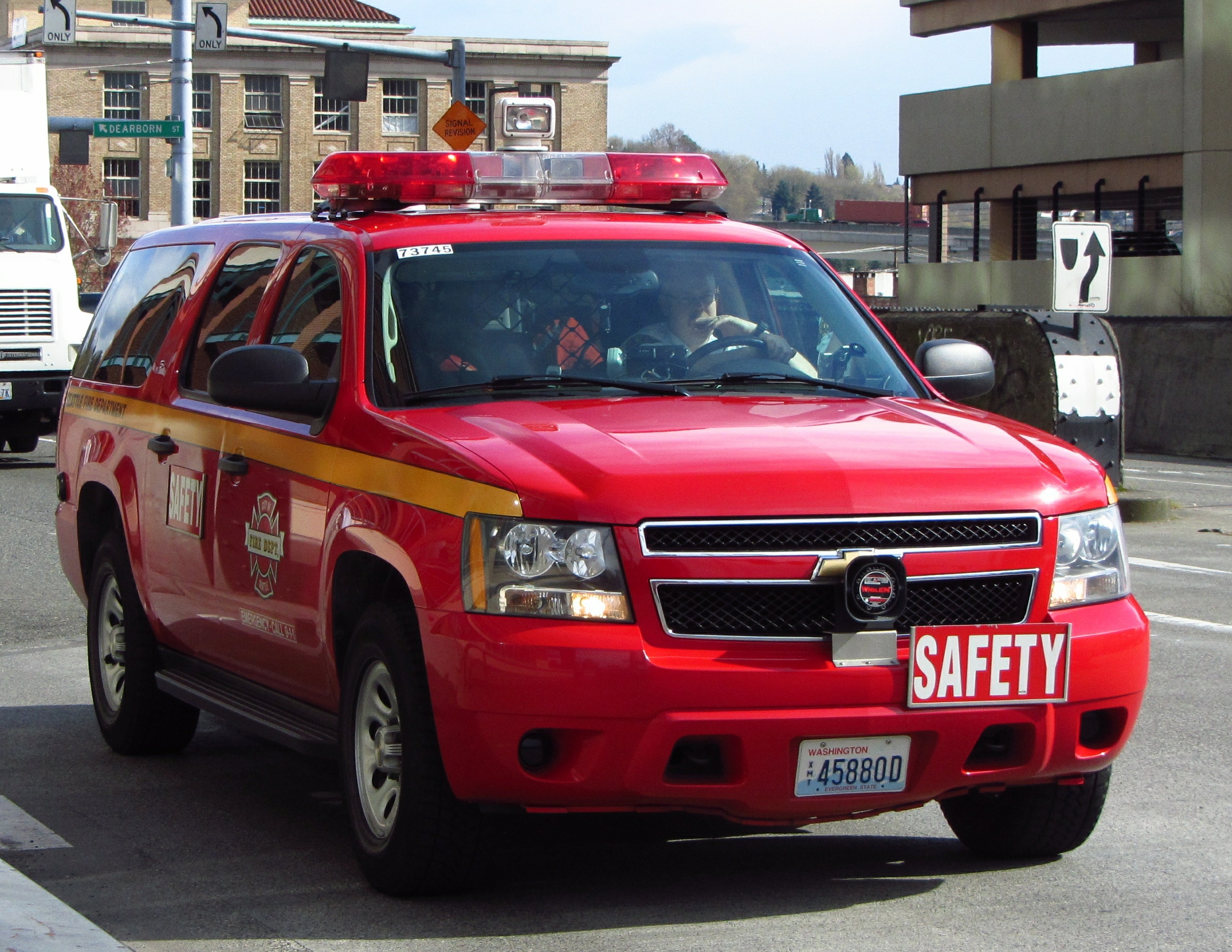 Seattle Fire Department : Command Car